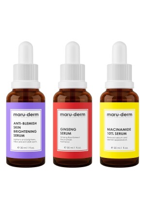 Maruderm 3-teiliges Opportunity Serum Set Mrd502 – Niacinamid 10 % Serum, Ginseng Serum, Blemish Serum 8682397018511 - 2