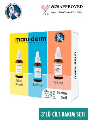 Maruderm 3'lü Cilt Bakım Seti - Tkd Sınırlı Sayıda - 3