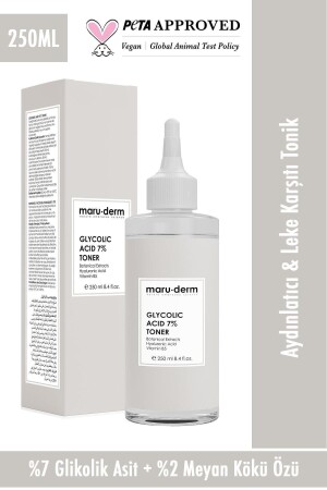 Maruderm Glykolsäure 7 % Aufhellendes & Anti-Makel-Tonikum 250 ml - 3