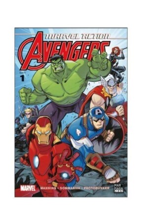 Marvel Action Avengers-1 Matthew K. Manning - 1