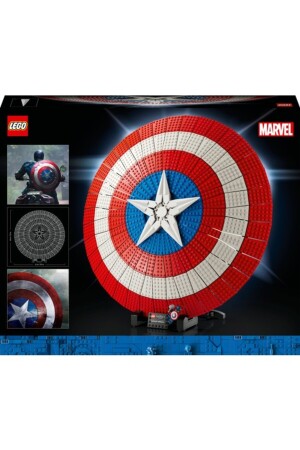 ® Marvel Captain America's Shield 76262 – Bauset für Erwachsene (3128 Teile) - 4