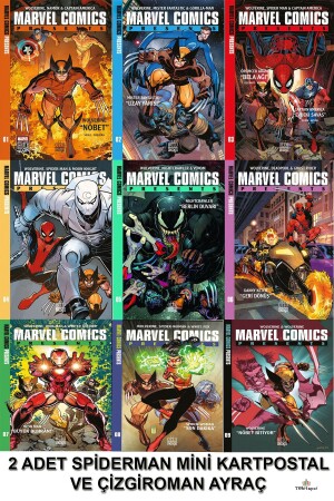 Marvel Comics Presents (1-9) Türkçe Çizgiroman Spiderman Mini Kartpostal Ve Çizgiroman Ayraç - 1