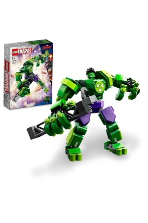 ® Marvel Hulk Robot Zırhı 76241 -6 Yaş ve Üzeri için Koleksiyonluk Oyuncak Yapım Seti(138 Parça) DFN76241 - 1