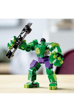 ® Marvel Hulk Robot Zırhı 76241 -6 Yaş ve Üzeri için Koleksiyonluk Oyuncak Yapım Seti(138 Parça) DFN76241 - 11