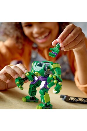 ® Marvel Hulk Roboterrüstung 76241 – Sammelspielzeug-Bauset für Kinder ab 6 Jahren (138 Teile) DFN76241 - 7