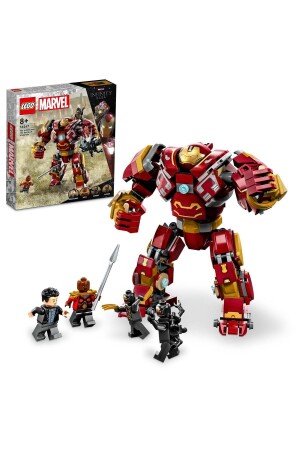 ® Marvel Hulkbuster: Kampf um Wakanda 76247 – Bauset für Kinder ab 8 Jahren (385 Teile) - 1