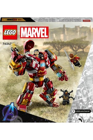 ® Marvel Hulkbuster: Kampf um Wakanda 76247 – Bauset für Kinder ab 8 Jahren (385 Teile) - 4