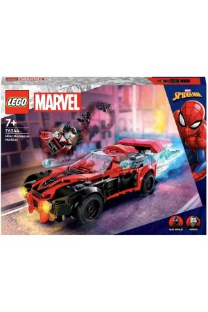 ® Marvel Miles Morales vs. Morbius 76244 – Spielzeug-Bauset für Kinder ab 7 Jahren (220 Teile) - 2