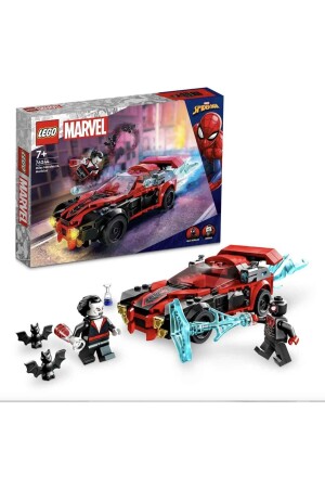 ® Marvel Miles Morales vs. Morbius 76244 – Spielzeug-Bauset für Kinder ab 7 Jahren (220 Teile) - 1