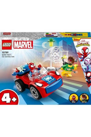 ® Marvel Örümcek Adam’ın Arabası ve Doktor Oktopus 10789 - Yaratıcı Oyuncak Seti (48 Parça) - 3