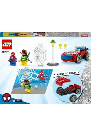 ® Marvel Örümcek Adam’ın Arabası ve Doktor Oktopus 10789 - Yaratıcı Oyuncak Seti (48 Parça) - 4