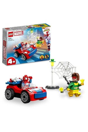 ® Marvel Örümcek Adam’ın Arabası ve Doktor Oktopus 10789 - Yaratıcı Oyuncak Seti (48 Parça) - 1