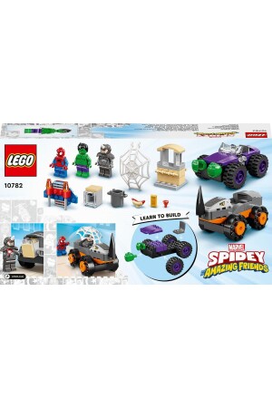 ® Marvel Spidey und seine erstaunlichen Freunde Hulk vs. Rhino Truck 10782 (110 Teile) RS-L-10782 - 8