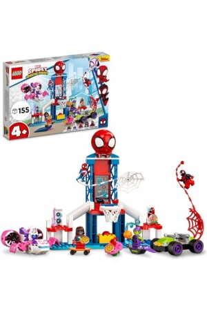 ® Marvel Spidey ve İnanılmaz Arkadaşları Örümcek Adam Ağ Merkezi 10784 (155 Parça) RS-L-10784 - 2