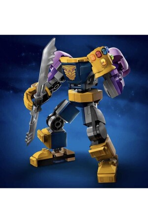 ® Marvel Thanos Robot Zırhı 76242 - 6 Yaş ve Üzeri için Oyuncak Yapım Seti (113 Parça) Lego 76242 - 5