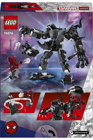 ® Marvel Venom Robot Armor vs. Miles Morales 76276 – Bauset für Kinder ab 6 Jahren (134 Teile) - 5