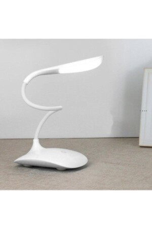 Masa Lambası Şarjlı Akrobatik 3 Kademeli 18 Ledli Dokunmatik Ders Çalışma Pc Beyaz Işık RCN-lamp1 - 4