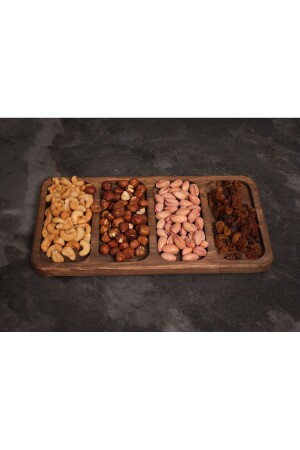 كأس خشبية صلبة من MNZ - الإفطار - القهوة - طبق عرض الفواكه - Rabo Craft