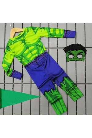 Maskeli Hulk Çocuk Kostümü - 1