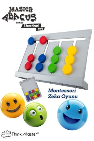 Master Abacus Rubik Abacus Montessori Intelligenzspiel unterstützt mit digitalen Spielkarten - 2