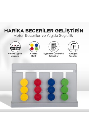 Master Abacus Rubik Abacus Montessori Intelligenzspiel unterstützt mit digitalen Spielkarten - 6