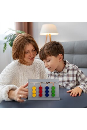 Master Abacus Rubik Abacus Montessori Intelligenzspiel unterstützt mit digitalen Spielkarten - 8