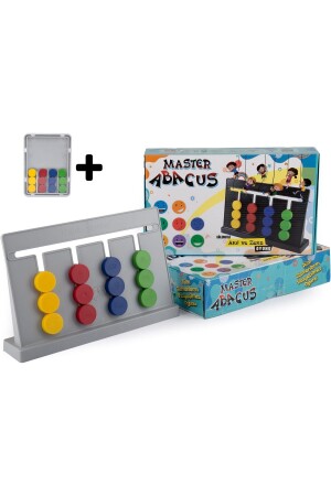 Master Abacus Rubik Abaküs Montessori Zeka Oyunu Dijital Oyun Kartları Ile Destekli - 2