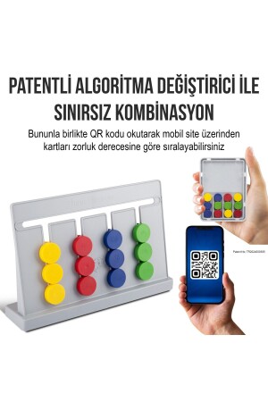 Master Abacus Rubik Abaküs Montessori Zeka Oyunu Dijital Oyun Kartları Ile Destekli - 4