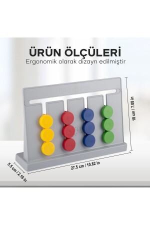 Master Abacus Rubik Abaküs Montessori Zeka Oyunu Dijital Oyun Kartları Ile Destekli - 7