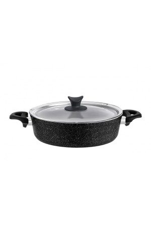 Mastercook 7-teiliges Kochgeschirrset aus schwarzem Granit TAC-3455 - 6