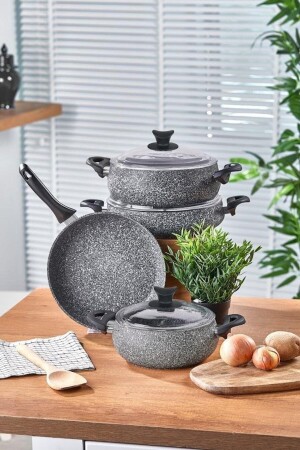 Mastercook Tombik 7-teiliges Set Grau - 2