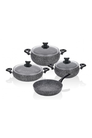 Mastercook Tombik 7-teiliges Set Grau - 5