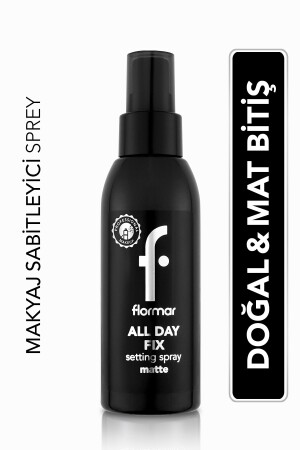 Mat Bitişli Makyaj Sabitleyici Sprey - All Day Fix Setting Spray - 000 - 8682536023092 - 2