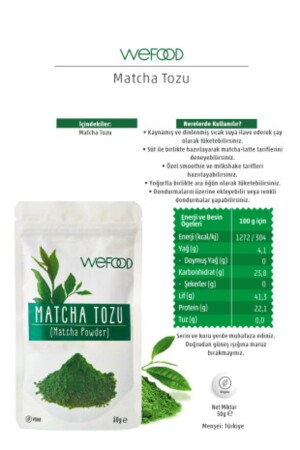 Matcha-Pulver 50 gr 8681749104529 - 3