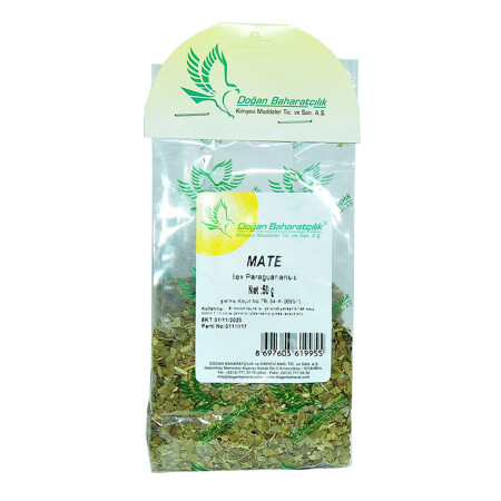 Mate Leaf Herb Natural 50 Gr Packung - 4