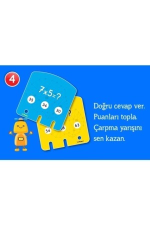 Matematik Kutusu- Çarpma Öğreten Oyuncak PNDSCRPM001 - 7