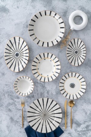 (MNZ-Mathilda) مجموعة عشاء 29 قطعة لـ6 أشخاص (XTL-05546/2 - ACAR