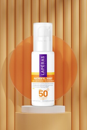 Matrixyl 3000® Peptides SPF 50 Aufpolsternder, revitalisierender, veganer Gesichts-Sonnenschutz mit Hyaluronsäure, 75 ml - 8