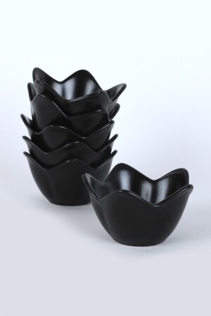 Matte Black Lily Snackschale / Saucenschale 12 cm 6 Stück ST613106F956A0000000ACD700 - 3