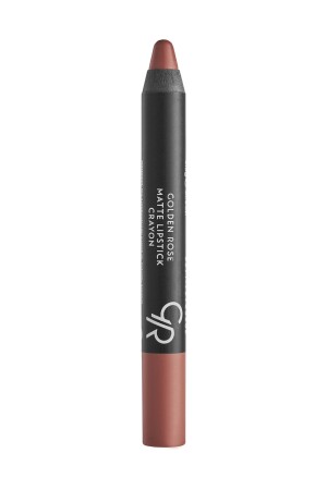 Matte Lipstick Crayon No: 14 Dark Beige - Mat Kalem Ruj - 1