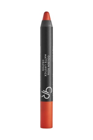 Matte Lipstick Crayon No:24 Orange - Mat Kalem Ruj - 2