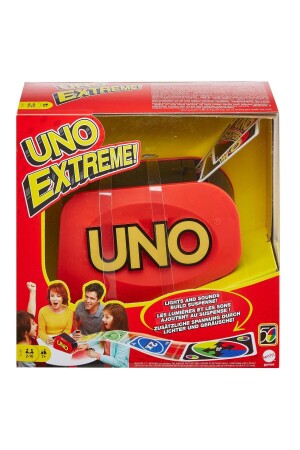 Mattel Gxy75 Uno Extreme Kart Oyunu, 7 Yaş Ve Üzeri, 2-10 Oyuncu I?çin, Rastgele Fırlatıcılı GXY75 - 2