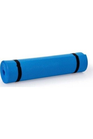 Mavi Çift Taraflı Yoga Pilates Matı Egzersiz Minderi 150x50x0-7 cm - 1