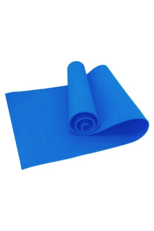 Mavi Çift Taraflı Yoga Pilates Matı Egzersiz Minderi 150x50x0-7 cm - 3