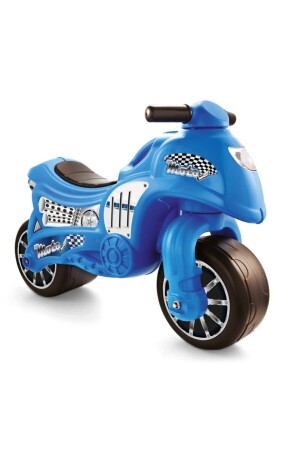 Mavi Renk Dolu İlk Motorum Çocuk Bisikleti 8029 DS8029 - 1