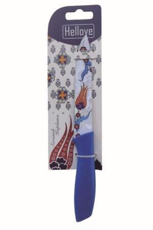Mavi Seramik Kaplı Doğrama Bıçağı - Hellove