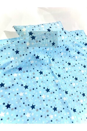 Mavi Yıldız Erkek Bebek Nevresim Takımı Bebekyıldız - Şahinhome