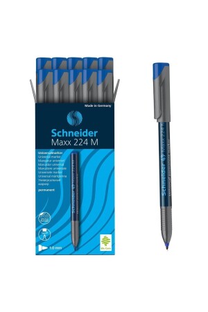 Maxx 224 m blauer Acetat-Stift, 10 Stück, 4004675112033 - 1
