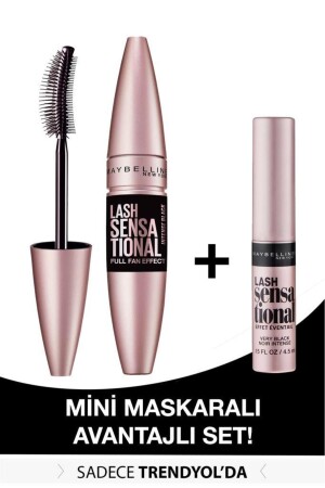 Maybelline Lash Sensational Mascara Intense Black Mini Maybelline Lash Mascara - 2