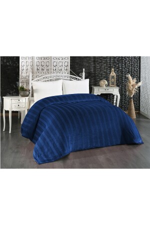 Mayer Supersoft Soft Double Decke 180x230 cm Marineblau Q-YAT-91518 - 6